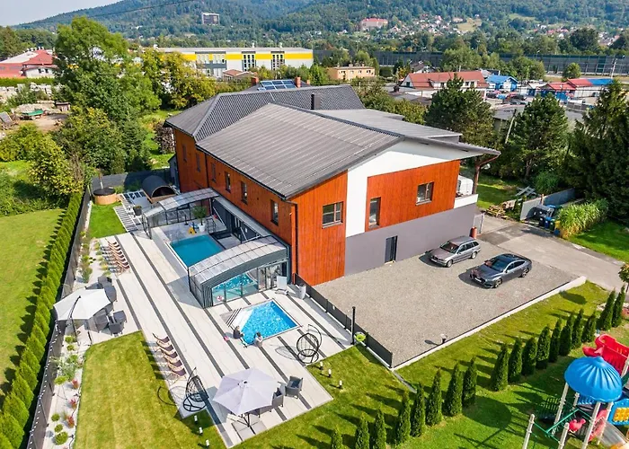 公寓 Kolo Szczyrku A&s - Basen, Jacuzzi, Sauna