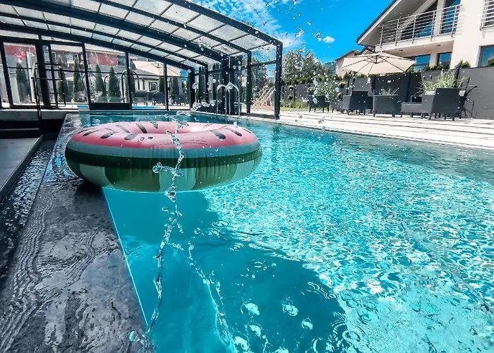 Kolo Szczyrku A&s - Basen, Jacuzzi, Sauna 什切尔克