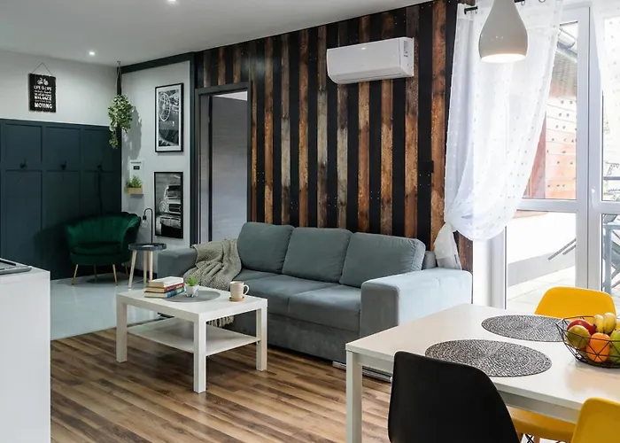 公寓 Kolo Szczyrku A&s - Basen, Jacuzzi, Sauna 什切尔克